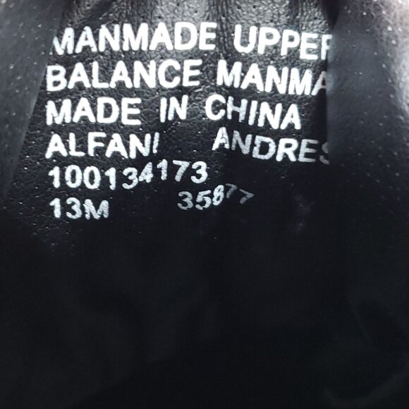 Alfani Mens Size 13 Andres Memory Foam Black Lace-Up Fashion Ankle Boots - Picture 8 of 9